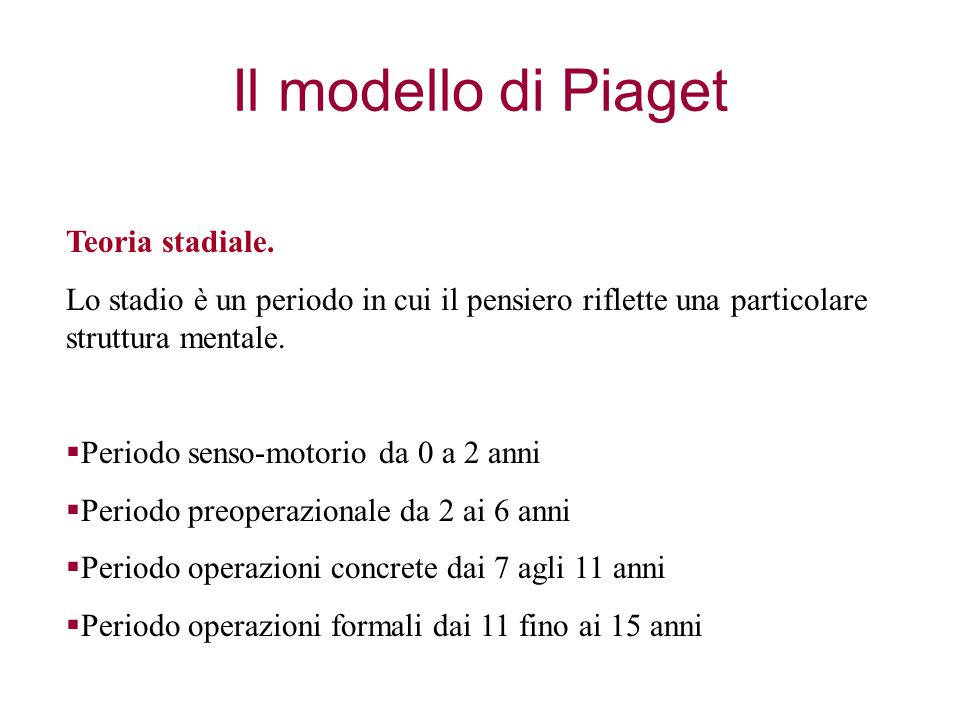 LO SVILUPPO COGNITIVO. ppt video online scaricare